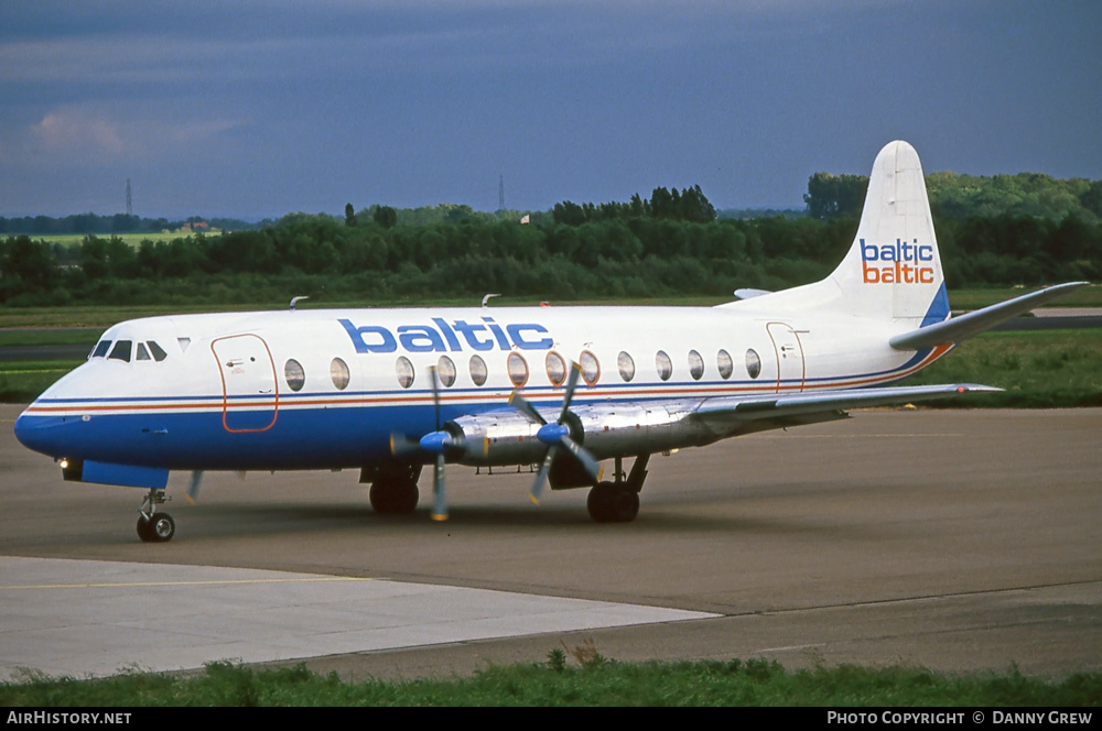Aircraft Photo of SE-IVY | Vickers 815 Viscount | Baltic Aviation | AirHistory.net #282662