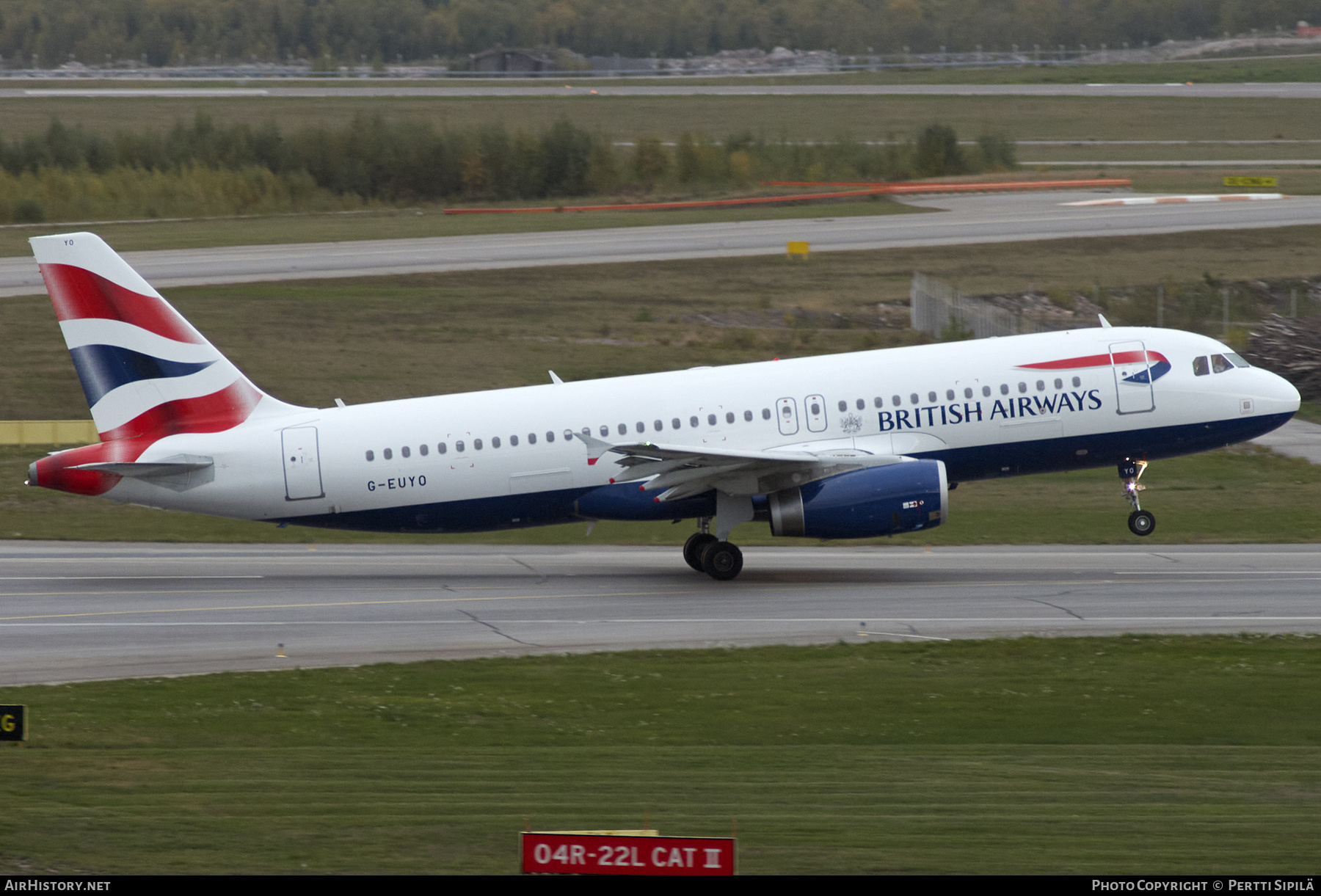 Aircraft Photo of G-EUYO | Airbus A320-232 | British Airways | AirHistory.net #282676