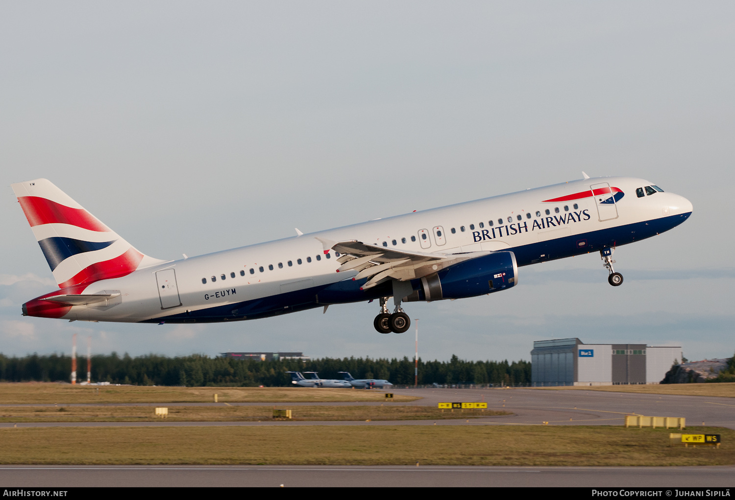Aircraft Photo of G-EUYM | Airbus A320-232 | British Airways | AirHistory.net #282684