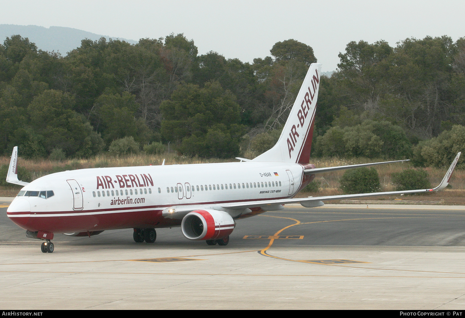 Aircraft Photo of D-ABAR | Boeing 737-86J | Air Berlin | AirHistory.net #282686