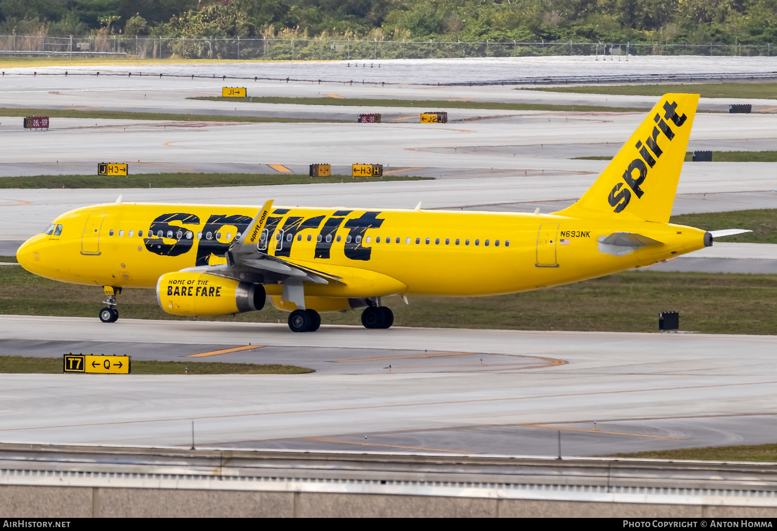 Aircraft Photo of N693NK | Airbus A320-232 | Spirit Airlines | AirHistory.net #282694