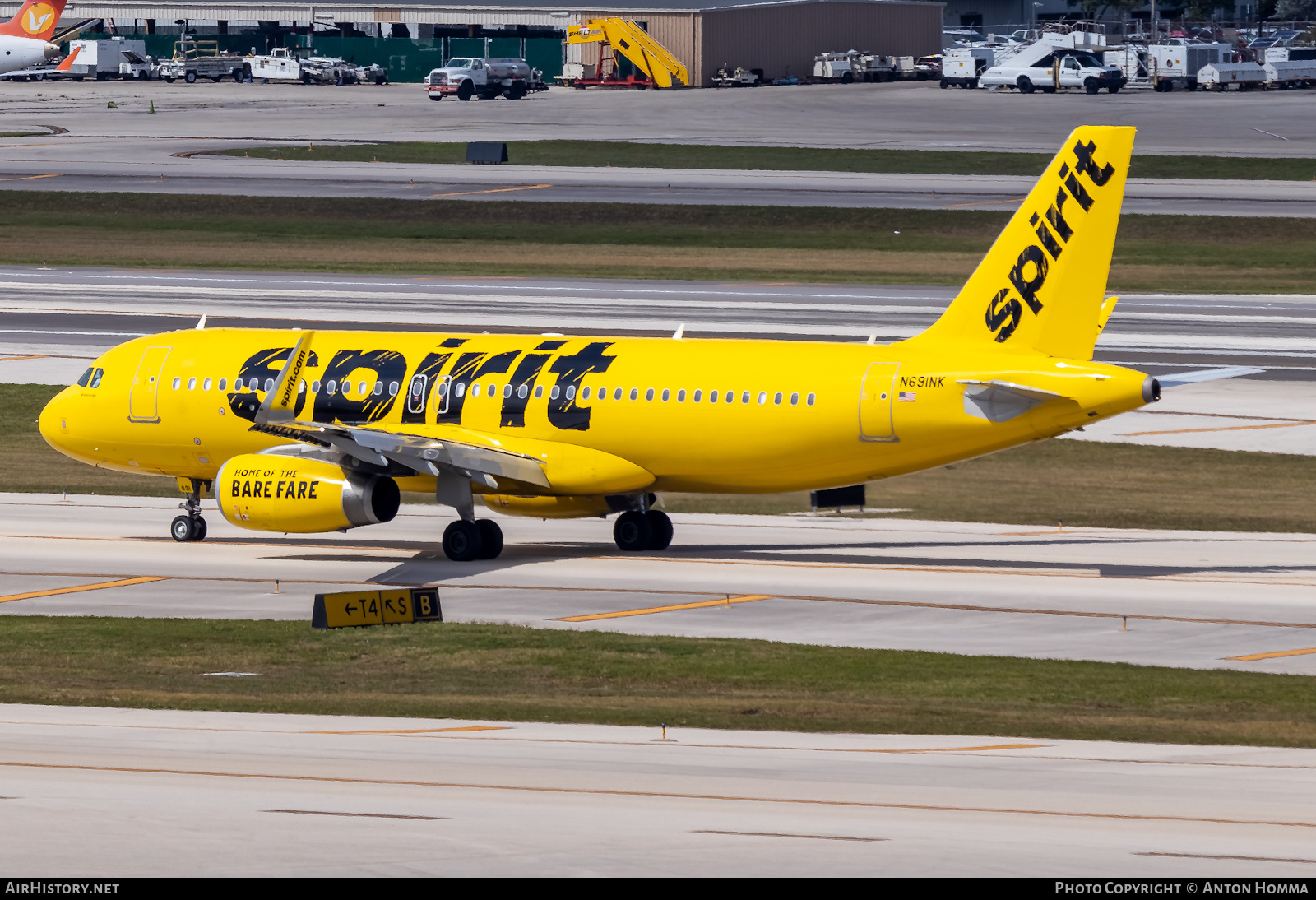 Aircraft Photo of N691NK | Airbus A320-232 | Spirit Airlines | AirHistory.net #282695