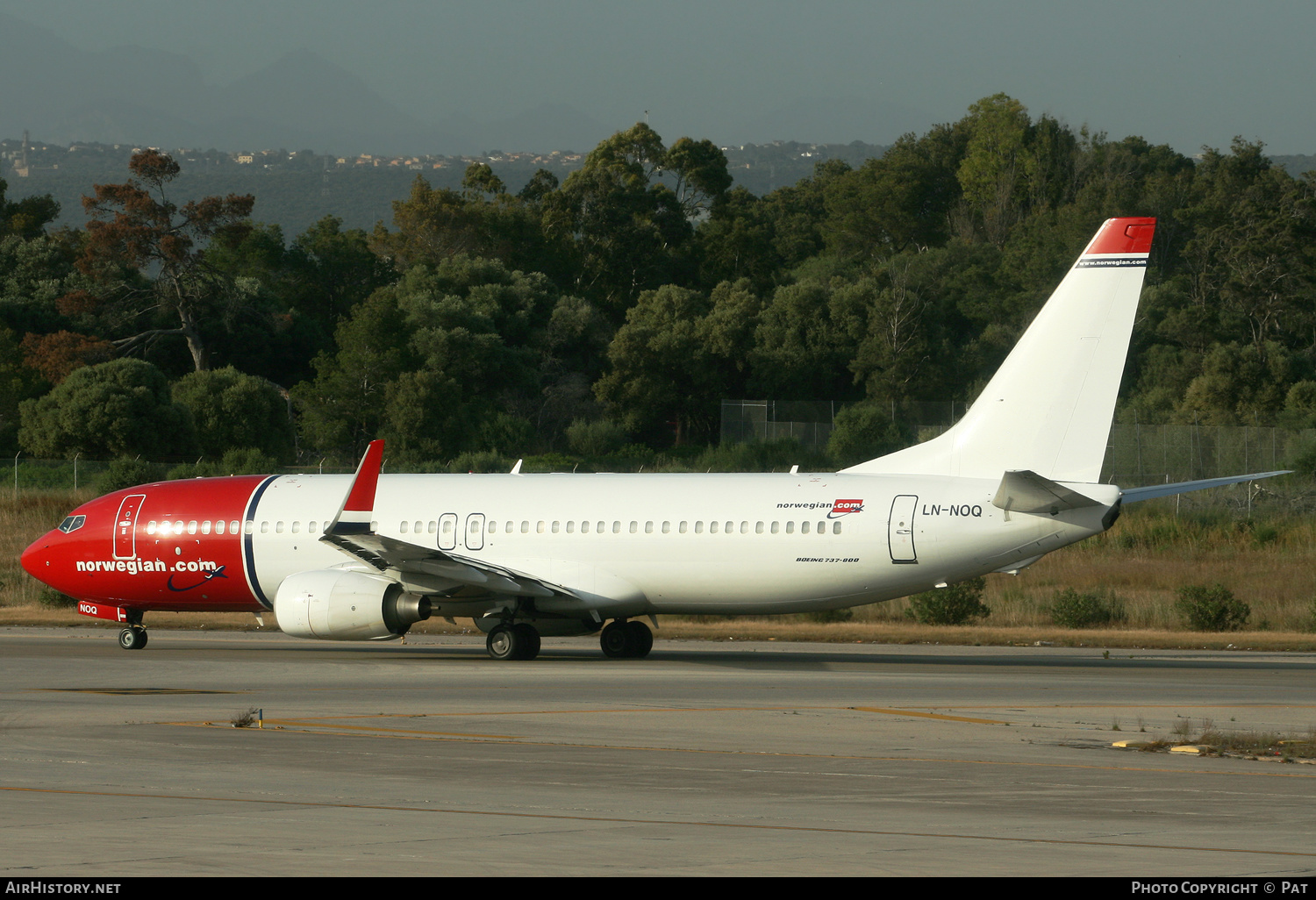 Aircraft Photo of LN-NOQ | Boeing 737-86N | Norwegian | AirHistory.net #282703