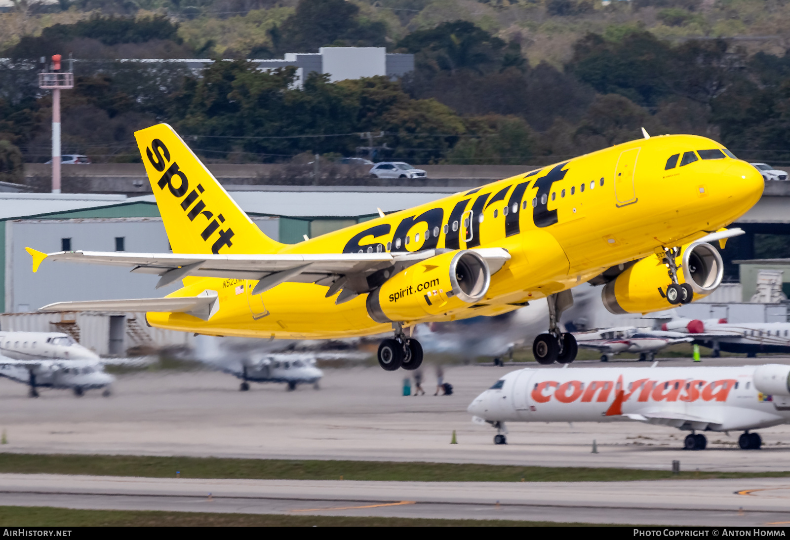 Aircraft Photo of N523NK | Airbus A319-132 | Spirit Airlines | AirHistory.net #282717