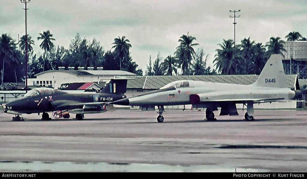 Aircraft Photo of 74-1445 / 01445 | Northrop F-5E Tiger II | AirHistory.net #282729