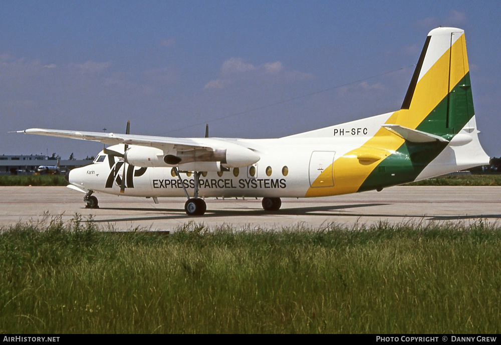 Aircraft Photo of PH-SFC | Fokker F27-400 Friendship | XP - Express Parcel Systems | AirHistory.net #282735