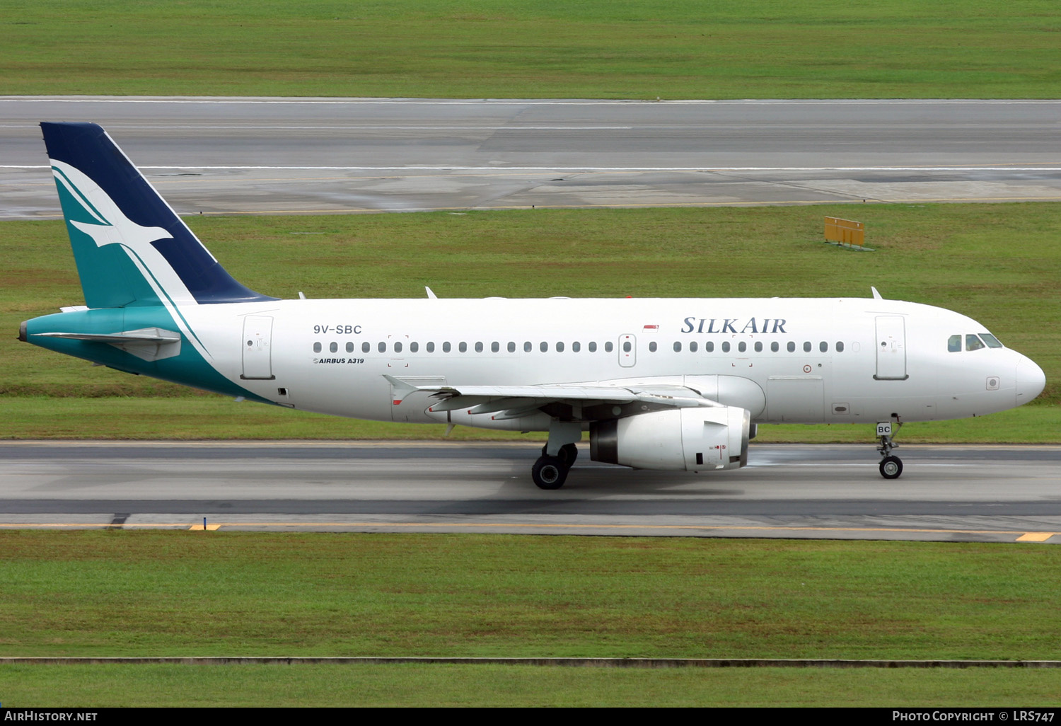 Aircraft Photo of 9V-SBC | Airbus A319-132 | SilkAir | AirHistory.net #282753