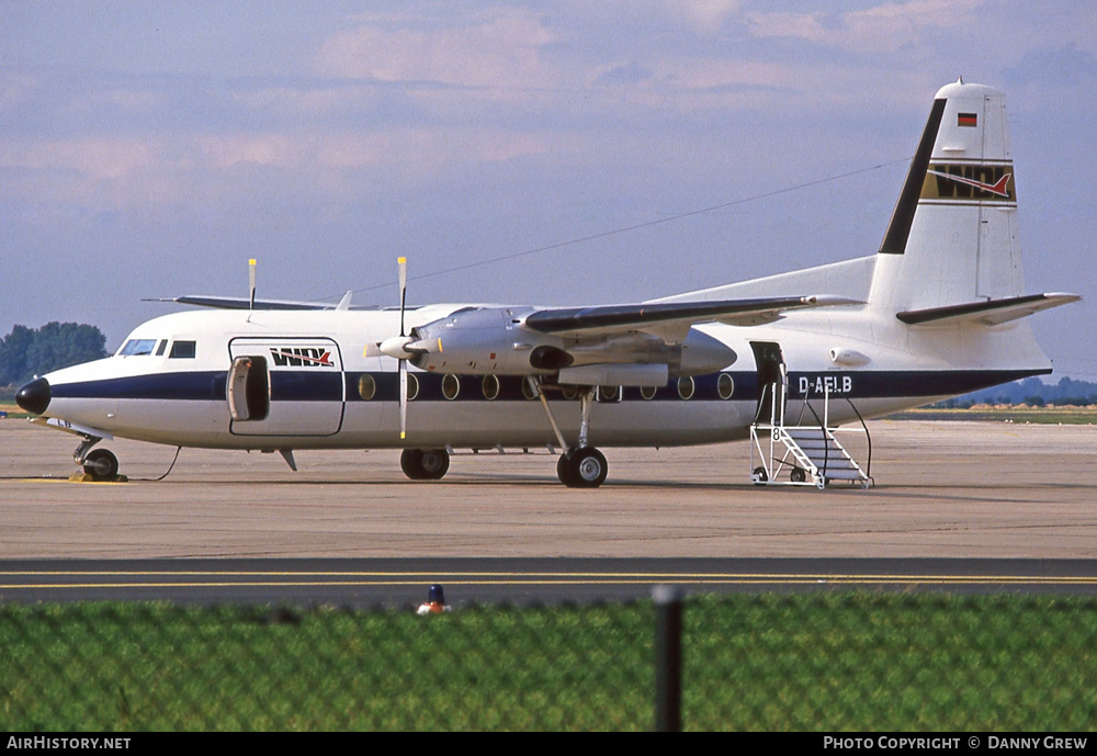 Aircraft Photo of D-AELB | Fokker F27-600 Friendship | WDL Aviation | AirHistory.net #282772