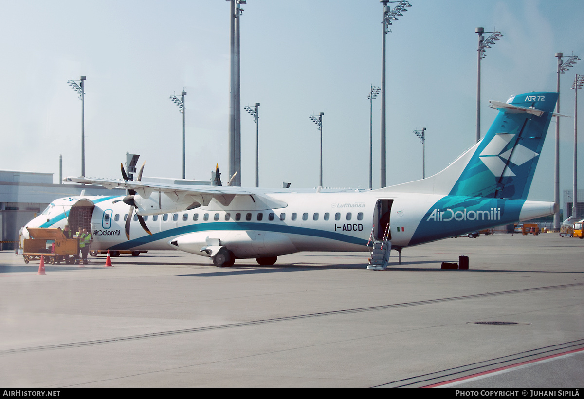 Aircraft Photo of I-ADCD | ATR ATR-72-500 (ATR-72-212A) | Air Dolomiti | AirHistory.net #282777