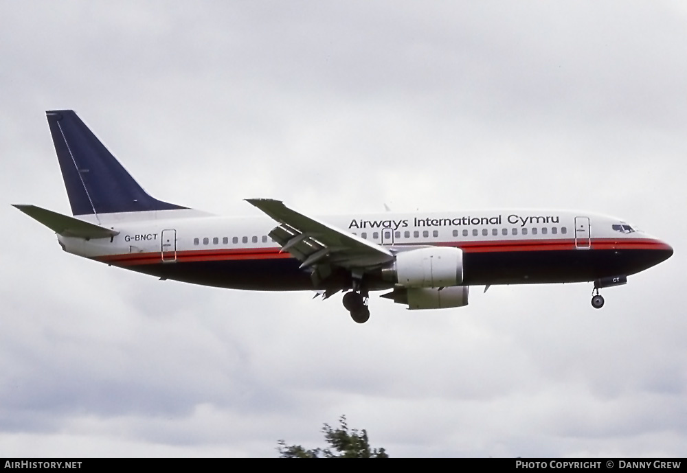 Aircraft Photo of G-BNCT | Boeing 737-3Q8 | Airways International Cymru | AirHistory.net #282789