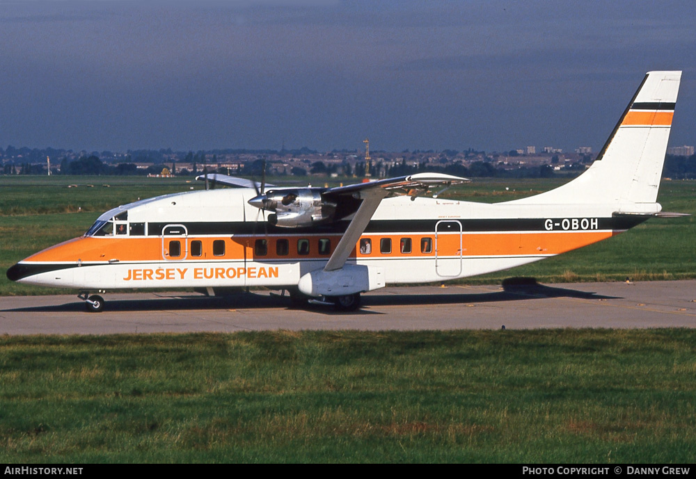 Aircraft Photo of G-OBOH | Short 360-200 | Jersey European Airways | AirHistory.net #282790