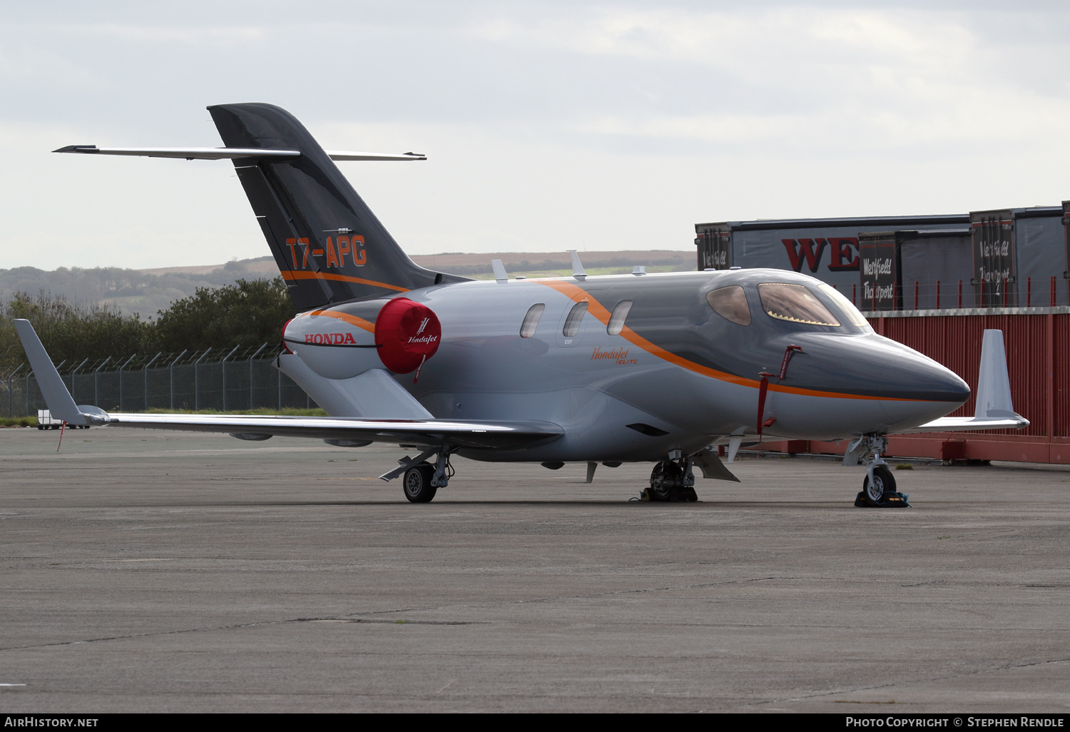 Aircraft Photo of T7-APG | Honda HA-420 HondaJet Elite | AirHistory.net #282807