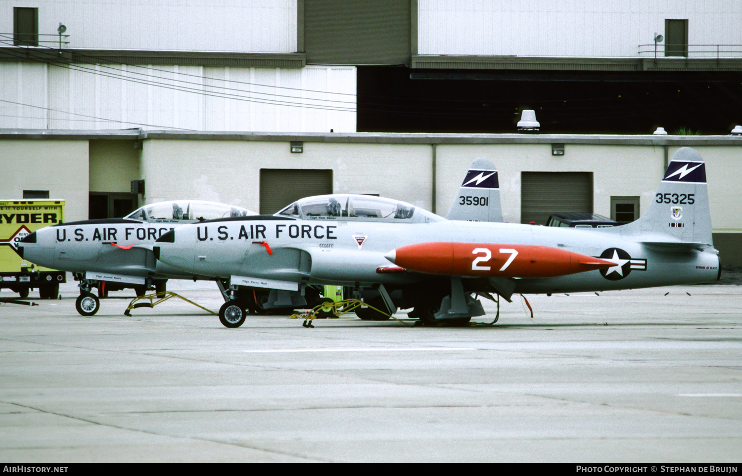 Aircraft Photo of 53-5325 / 35325 | Lockheed T-33A | USA - Air Force | AirHistory.net #282820
