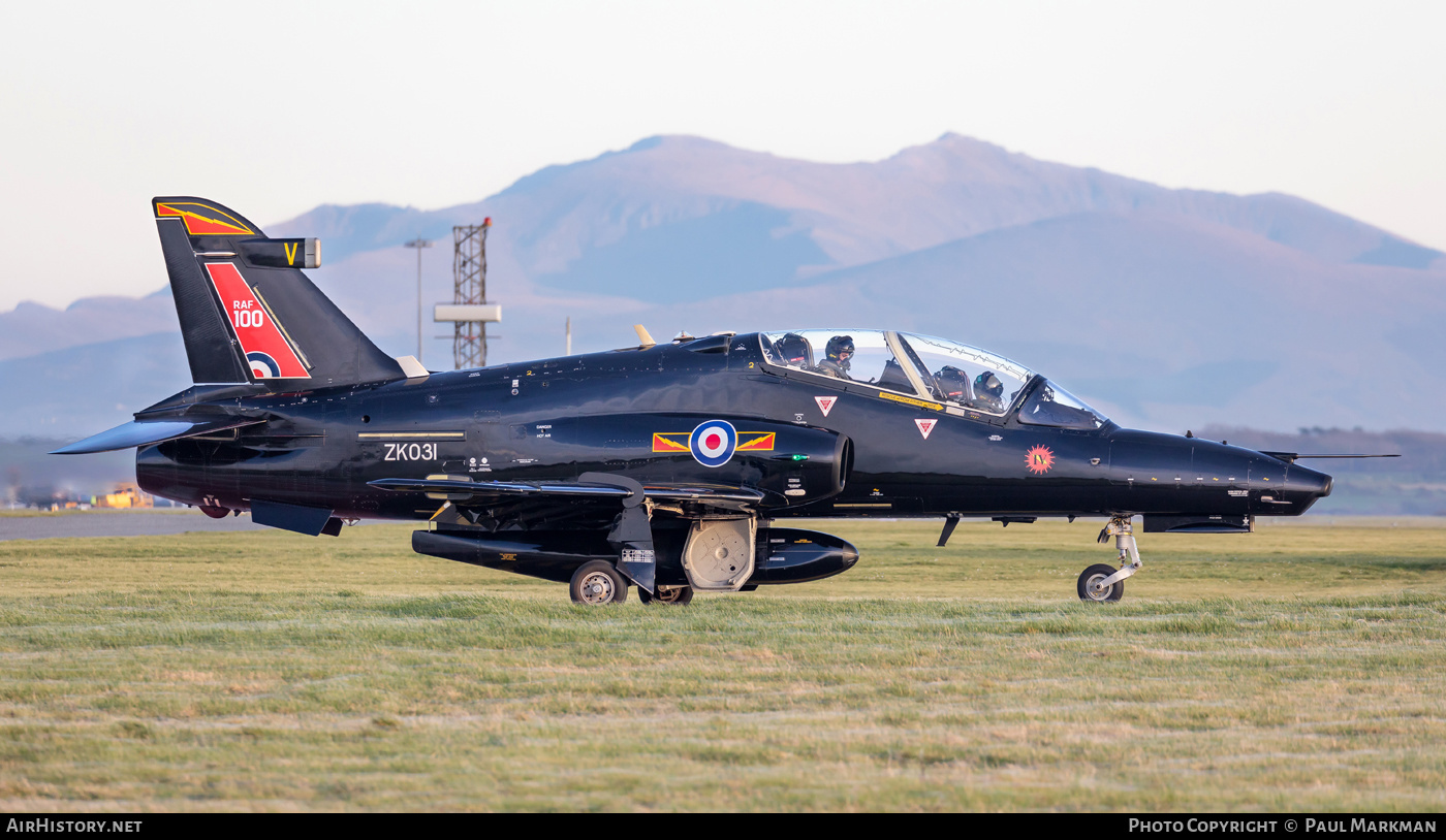 Aircraft Photo of ZK031 | BAE Systems Hawk T.2 | UK - Air Force | AirHistory.net #282834