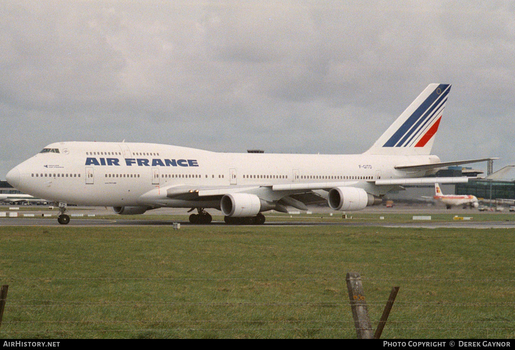 Aircraft Photo of F-GITD | Boeing 747-428 | Air France | AirHistory.net #282838