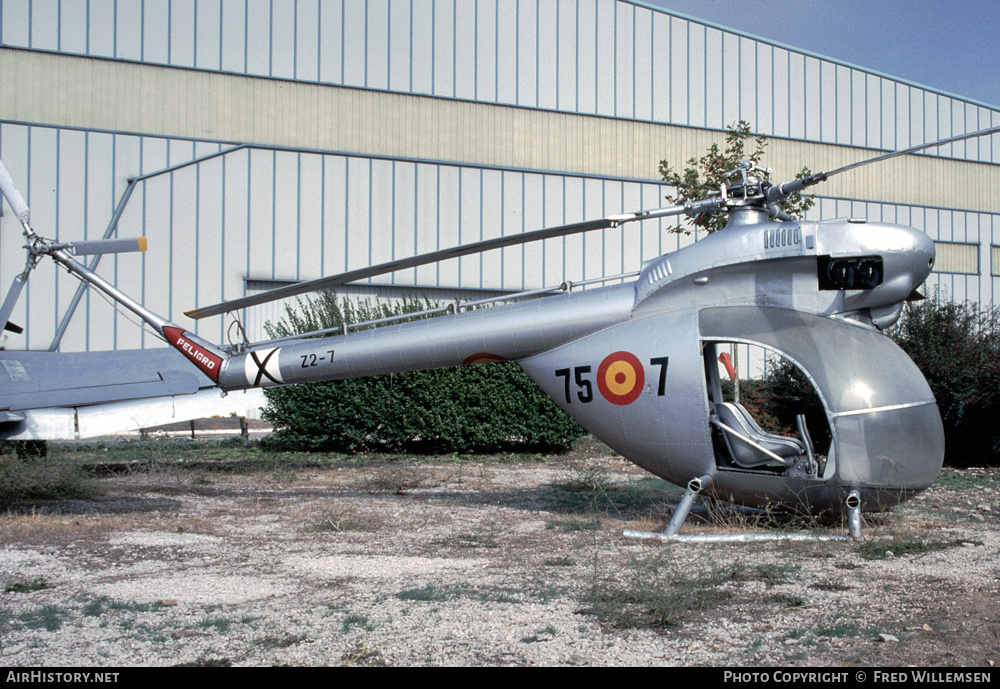 Aircraft Photo of Z2-7 | Aerotecnica AC-12 | Spain - Air Force | AirHistory.net #282839