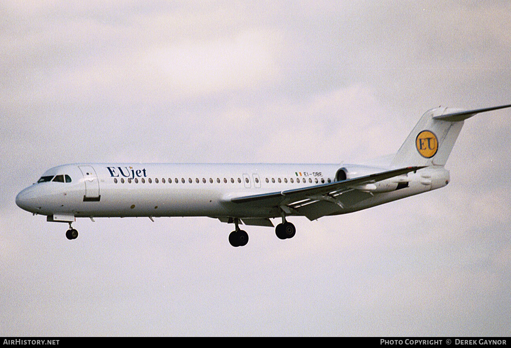 Aircraft Photo of EI-DBE | Fokker 100 (F28-0100) | EUjet | AirHistory.net #282848