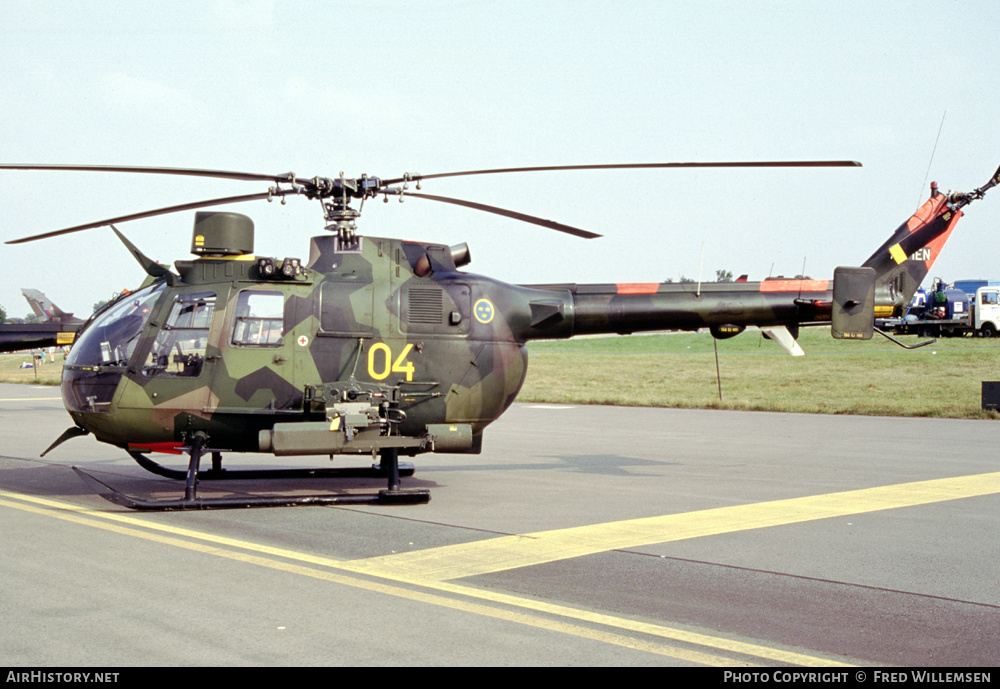 Aircraft Photo of 09204 | MBB Hkp9B (BO-105CB-3) | Sweden - Air Force | AirHistory.net #282849
