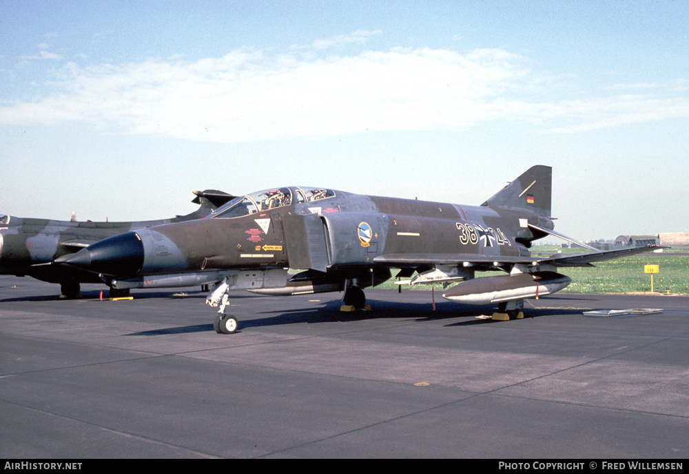 Aircraft Photo of 3824 | McDonnell Douglas F-4F Phantom II | Germany - Air Force | AirHistory.net #282861