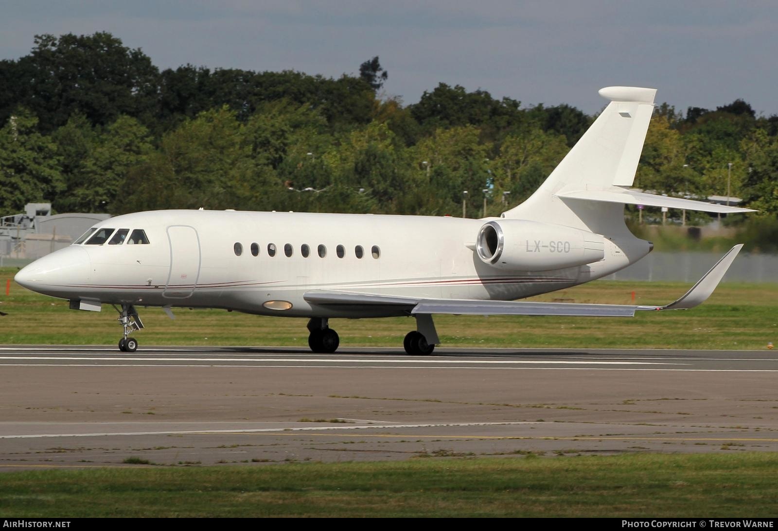 Aircraft Photo of LX-SCO | Dassault Falcon 2000LX | AirHistory.net #282876