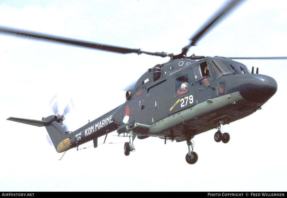 Aircraft Photo of 279 | Westland SH-14C Lynx Mk81 (WG-13) | Netherlands - Navy | AirHistory.net #282890
