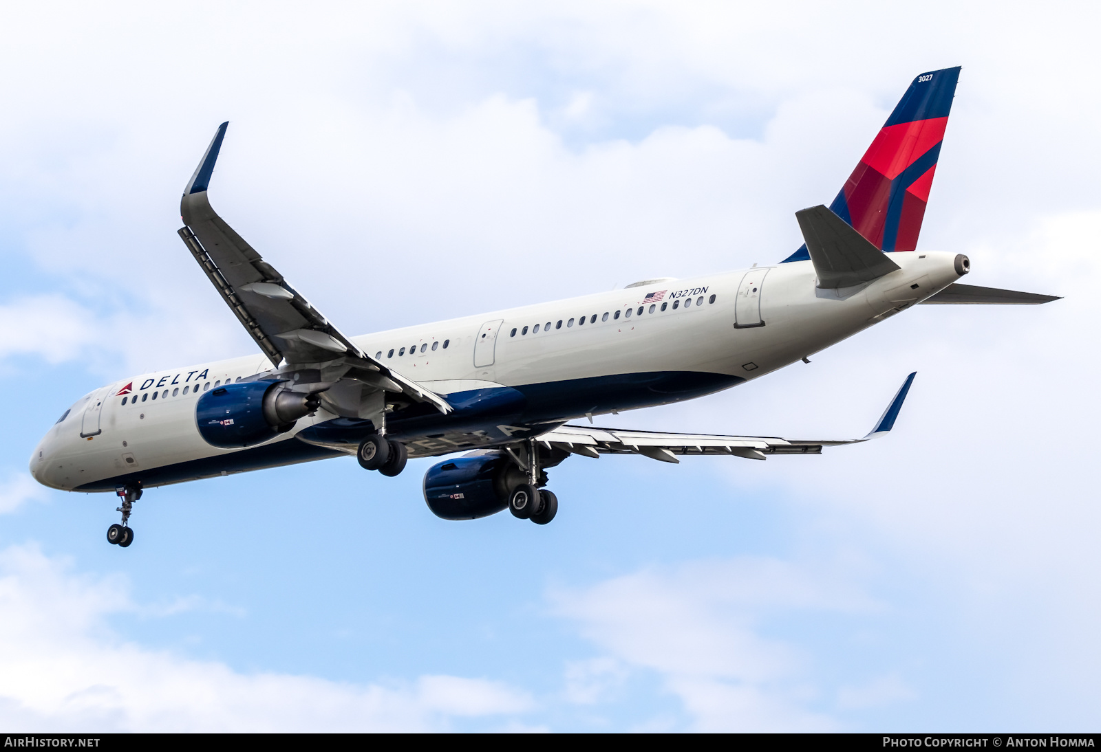 Aircraft Photo of N327DN | Airbus A321-211 | Delta Air Lines | AirHistory.net #282904
