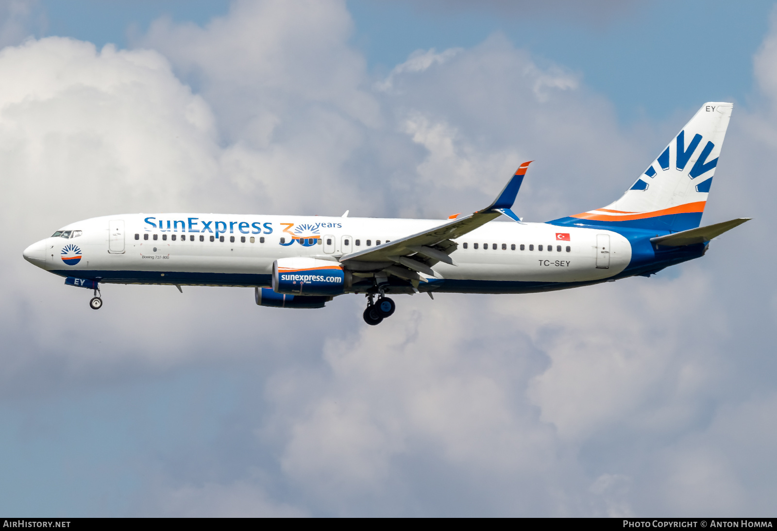 Aircraft Photo of TC-SEY | Boeing 737-8HC | SunExpress | AirHistory.net #282907