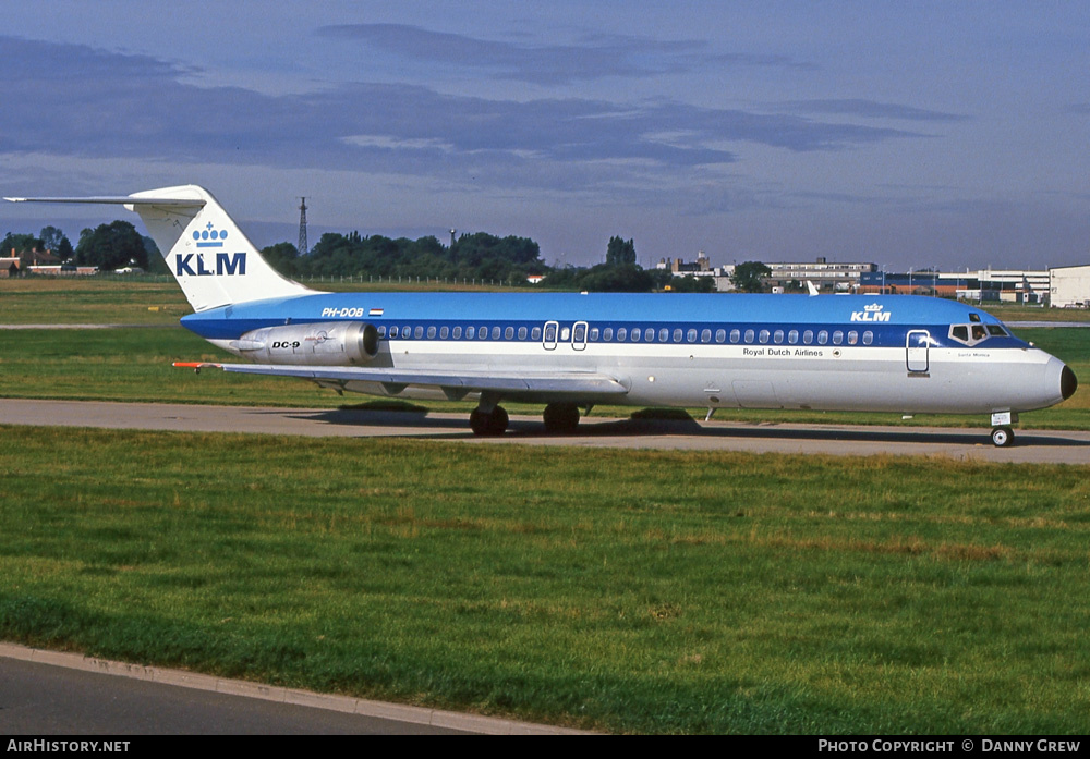 Aircraft Photo of PH-DOB | McDonnell Douglas DC-9-32 | KLM - Royal Dutch Airlines | AirHistory.net #282917