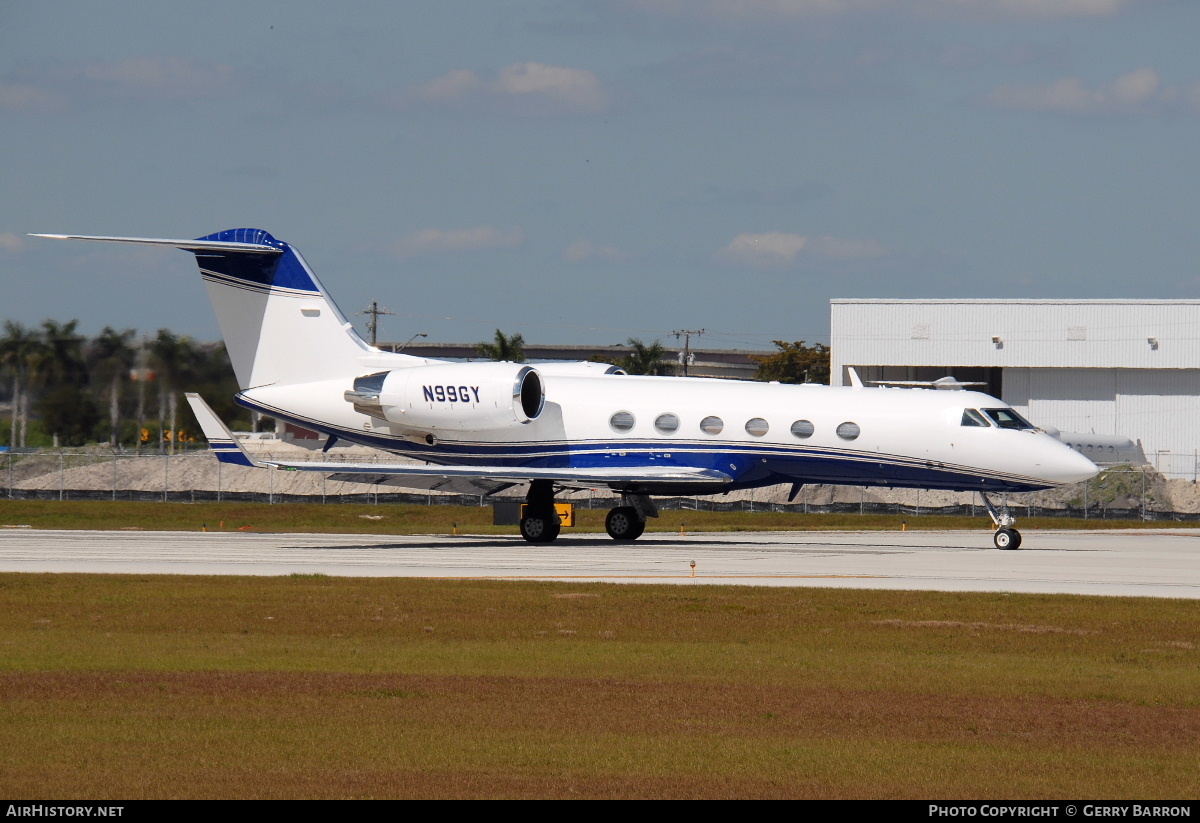 Aircraft Photo of N99GY | Gulfstream Aerospace G-IV Gulfstream IV | AirHistory.net #282925