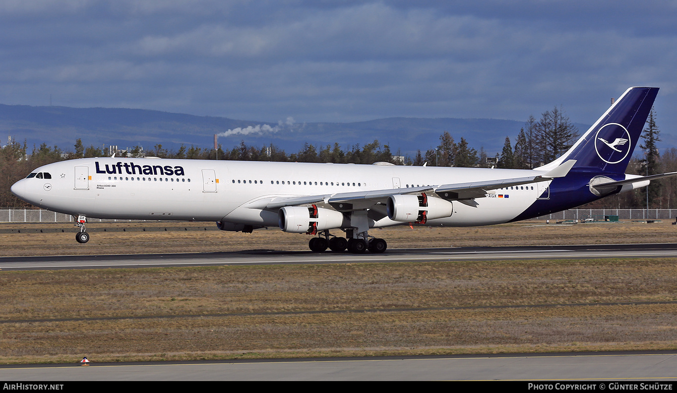 Aircraft Photo of D-AIGX | Airbus A340-313 | Lufthansa | AirHistory.net #282934