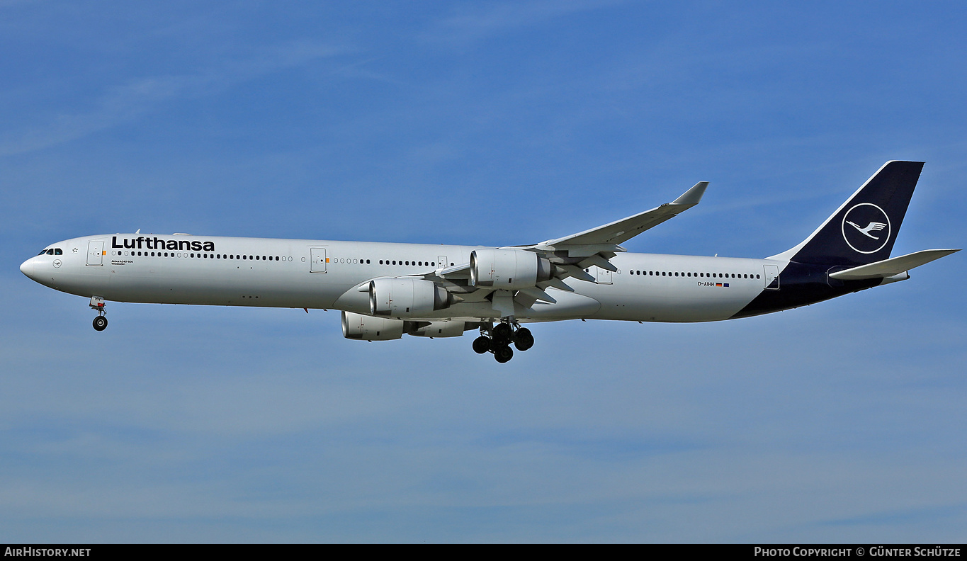 Aircraft Photo of D-AIHH | Airbus A340-642 | Lufthansa | AirHistory.net #282936