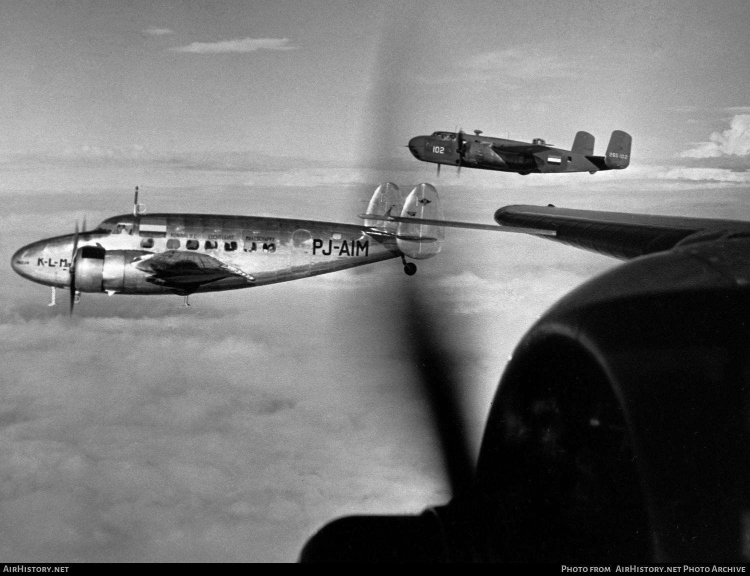 Aircraft Photo of PJ-AIM | Lockheed 14-WF62 Super Electra | KLM - Koninklijke Luchtvaart Maatschappij | AirHistory.net #282952