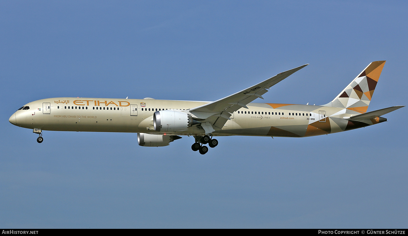 Aircraft Photo of A6-BMB | Boeing 787-10 Dreamliner | Etihad Airways | AirHistory.net #282989