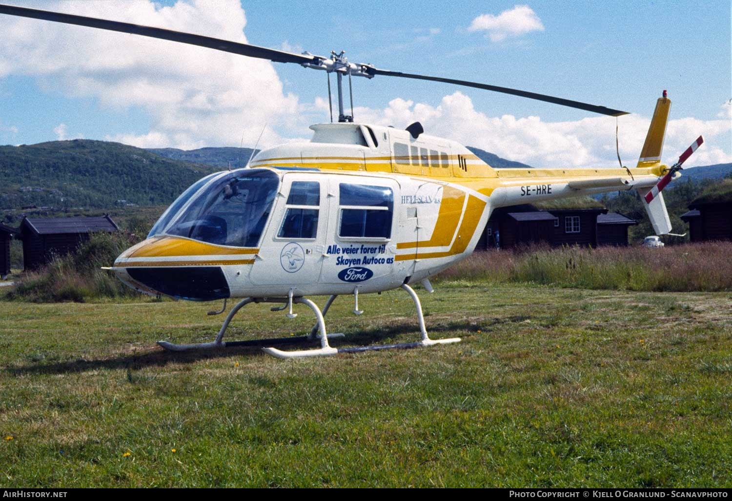 Aircraft Photo of SE-HRE | Bell 206B-3 JetRanger III | Heli-Scan | AirHistory.net #282999