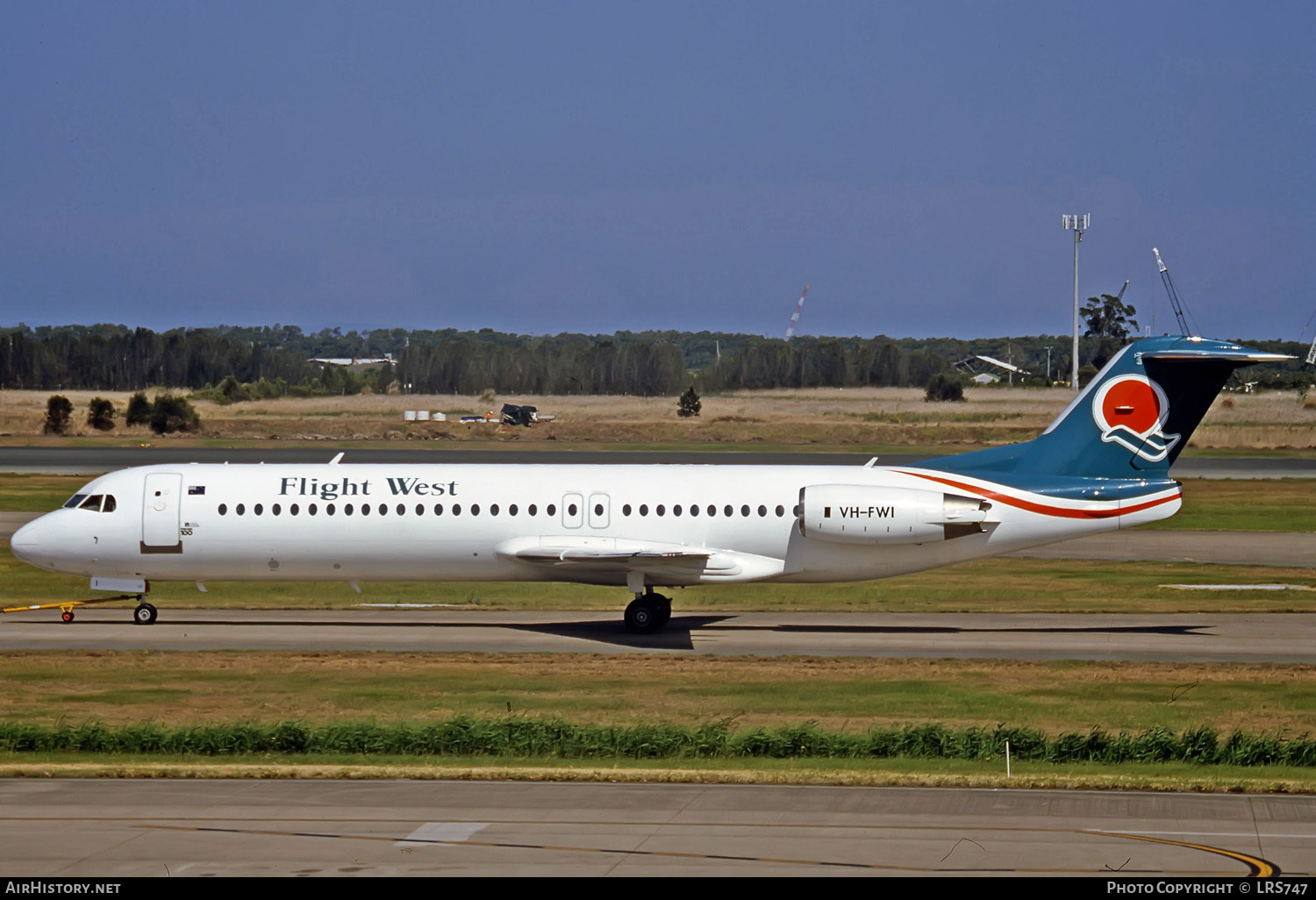 Aircraft Photo of VH-FWI | Fokker 100 (F28-0100) | Flight West Airlines | AirHistory.net #283002