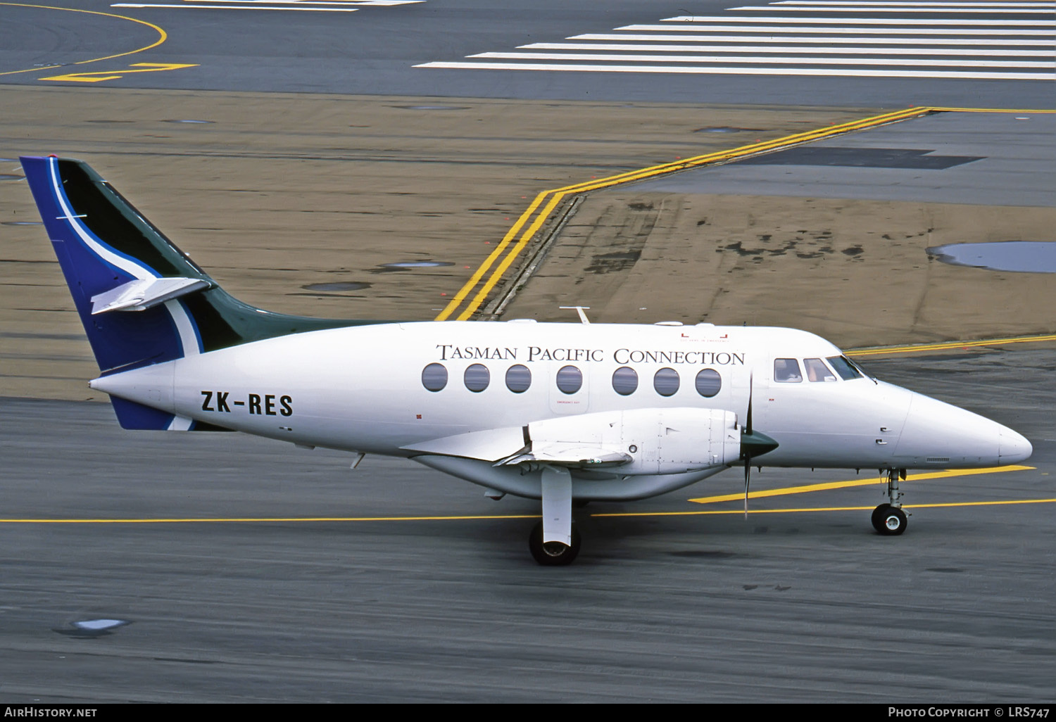 Aircraft Photo of ZK-RES | British Aerospace BAe-3201 Jetstream Super 31 | Tasman Pacific Connection | AirHistory.net #283016