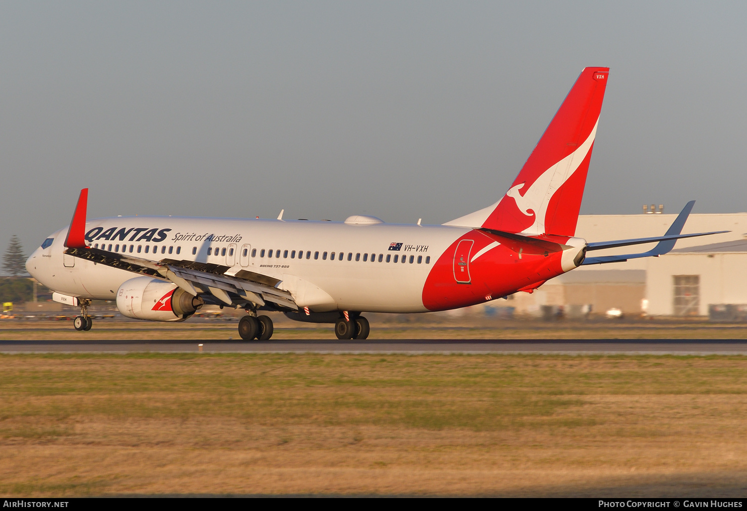 Aircraft Photo of VH-VXH | Boeing 737-838 | Qantas | AirHistory.net #283030