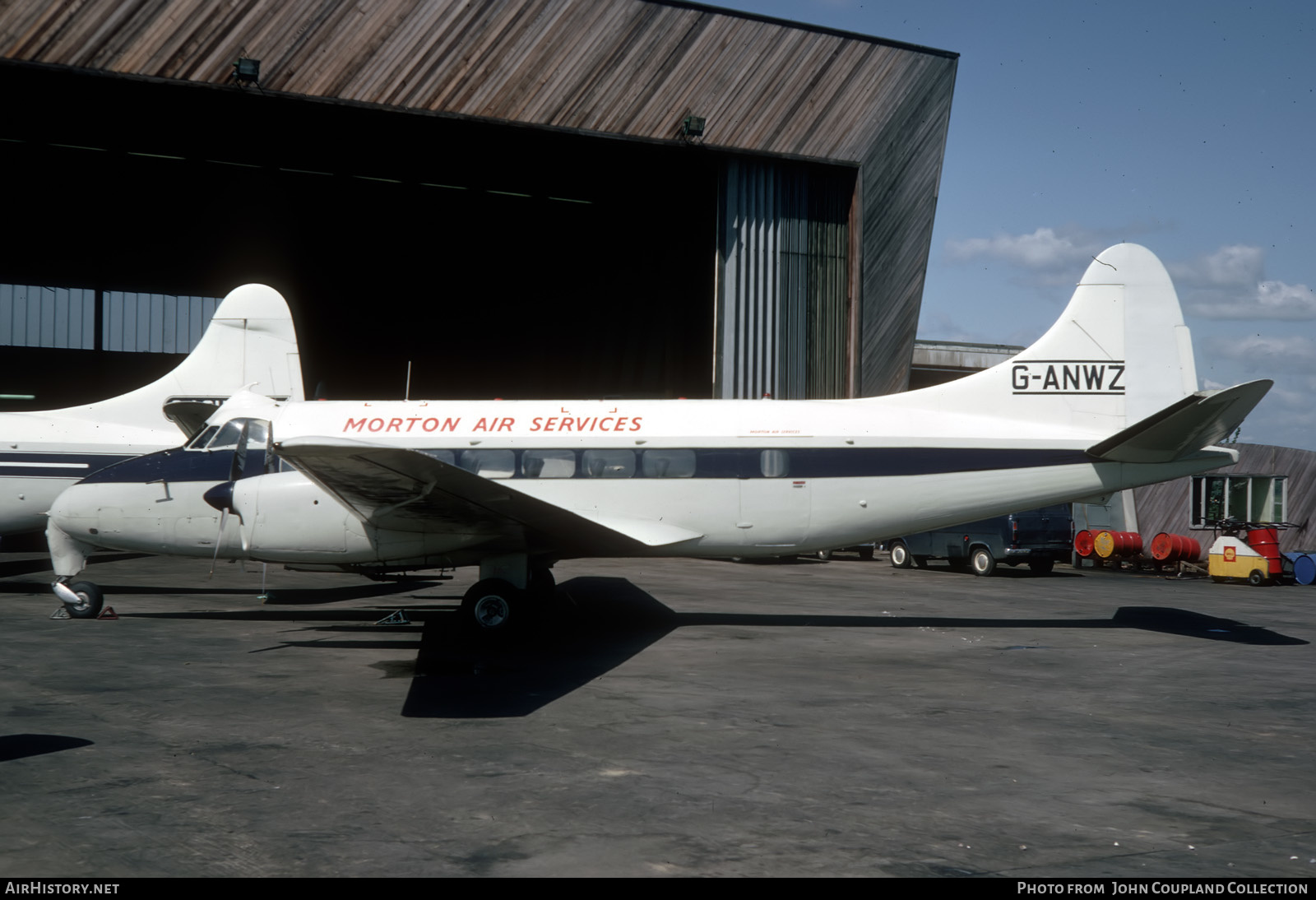 Aircraft Photo of G-ANWZ | De Havilland D.H. 114 Heron 1B | Morton Air Services | AirHistory.net #283031