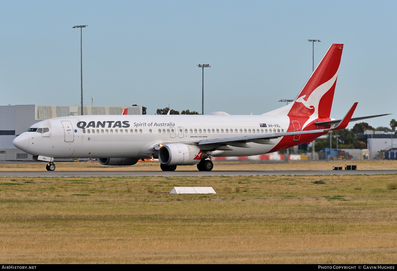 Aircraft Photo of VH-VXL | Boeing 737-838 | Qantas | AirHistory.net #283032
