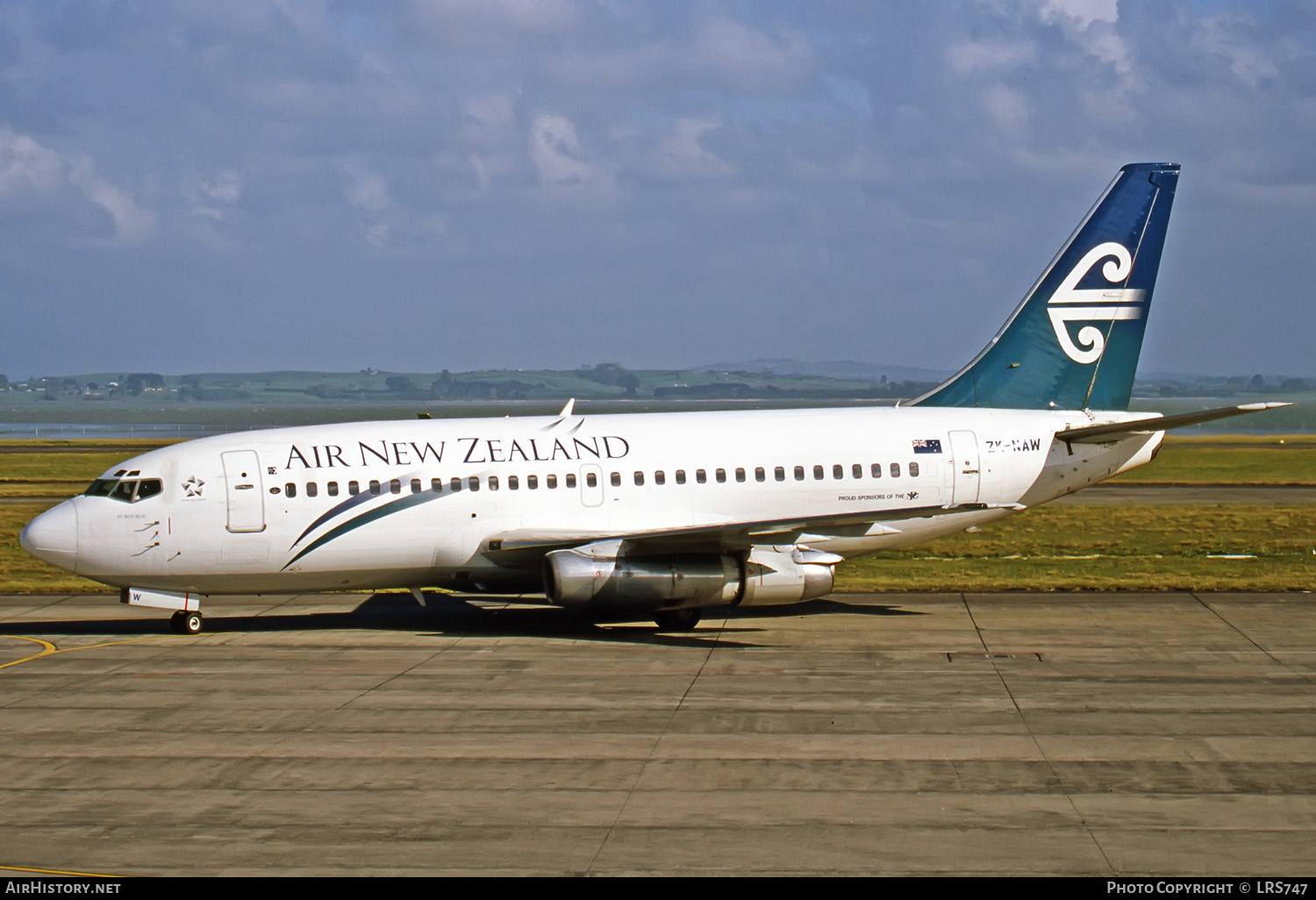 Aircraft Photo of ZK-NAW | Boeing 737-219/Adv | Air New Zealand | AirHistory.net #283040
