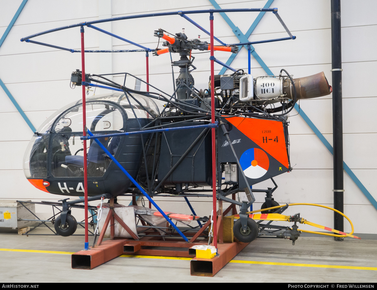 Aircraft Photo of H-4 | Sud SE-3130 Alouette II | Netherlands - Air Force | AirHistory.net #283045