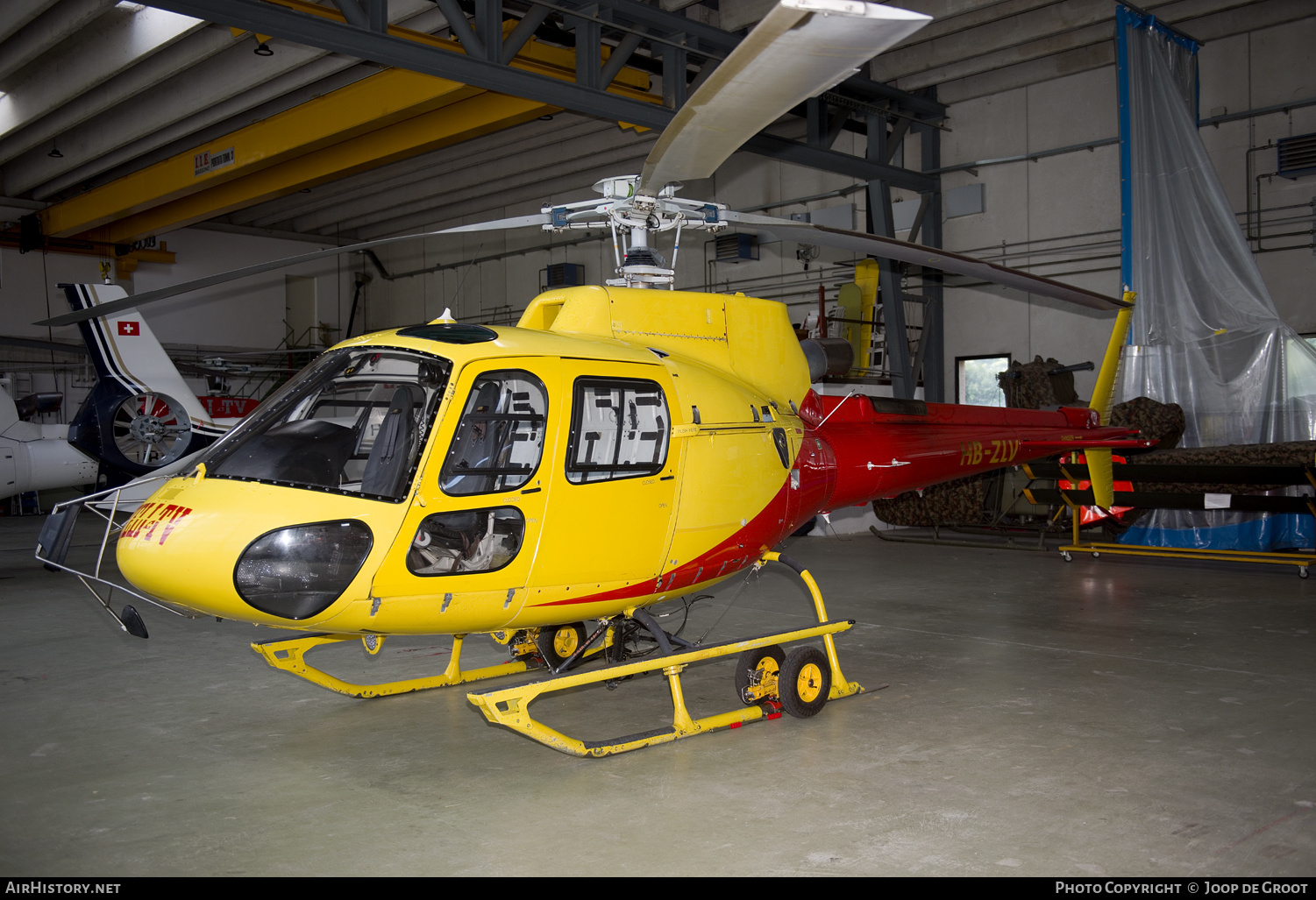 Aircraft Photo of HB-ZLV | Eurocopter AS-350B-3 Ecureuil | Heli-TV | AirHistory.net #283050