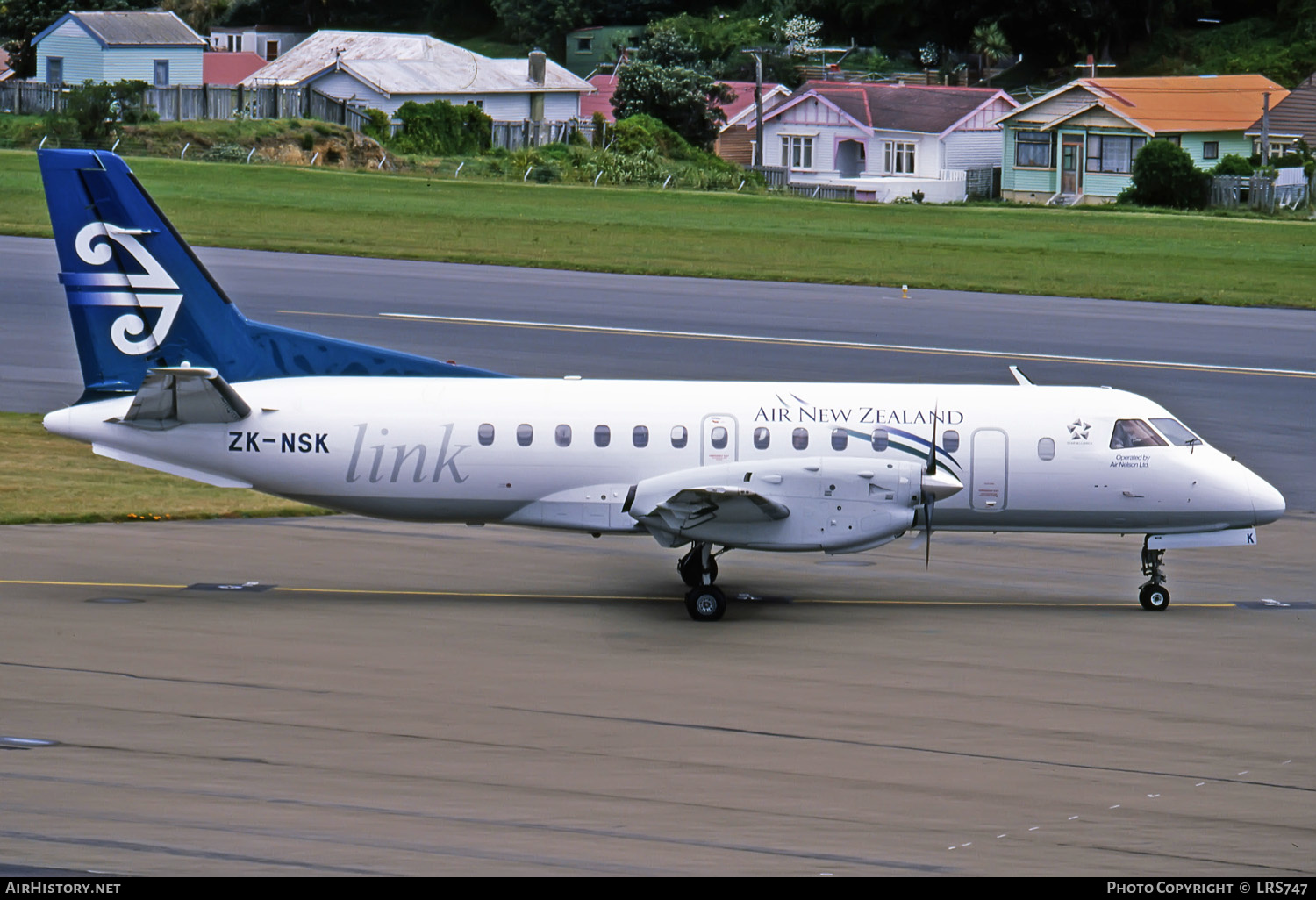 Aircraft Photo of ZK-NSK | Saab-Fairchild SF-340A | Air New Zealand Link | AirHistory.net #283062