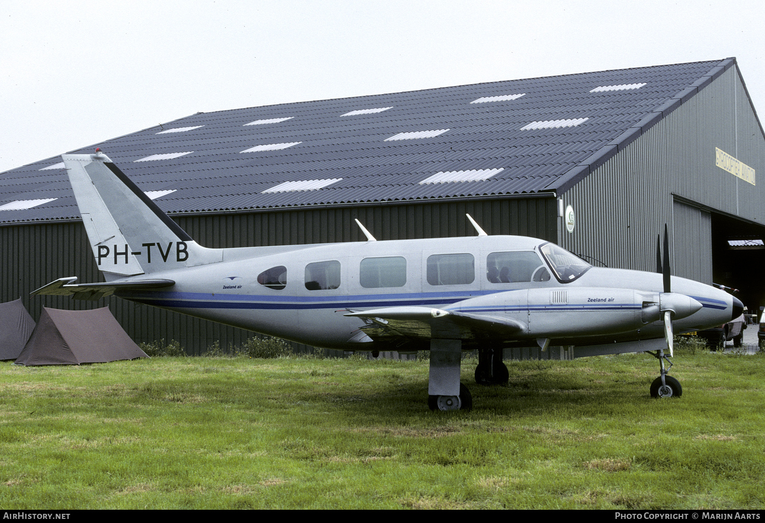 Aircraft Photo of PH-TVB | Piper PA-31-310 Navajo | Zeeland Air | AirHistory.net #283070