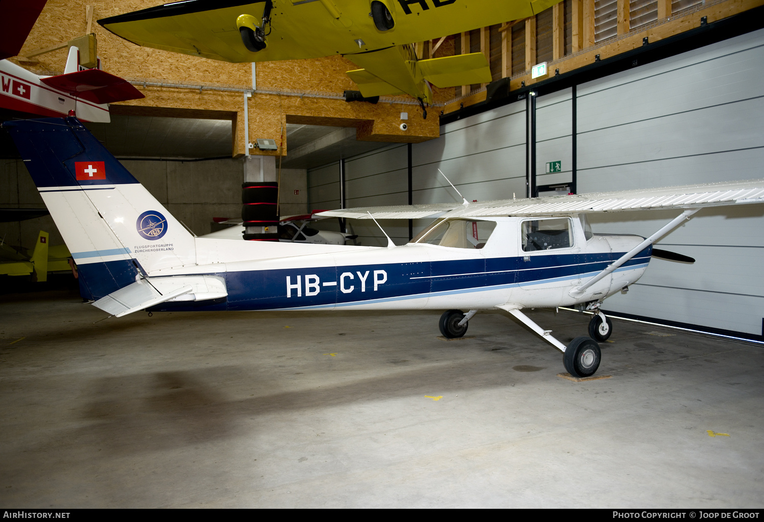 Aircraft Photo of HB-CYP | Reims F152 | FGZO - Flugsportgruppe Zürcher Oberland | AirHistory.net #283086