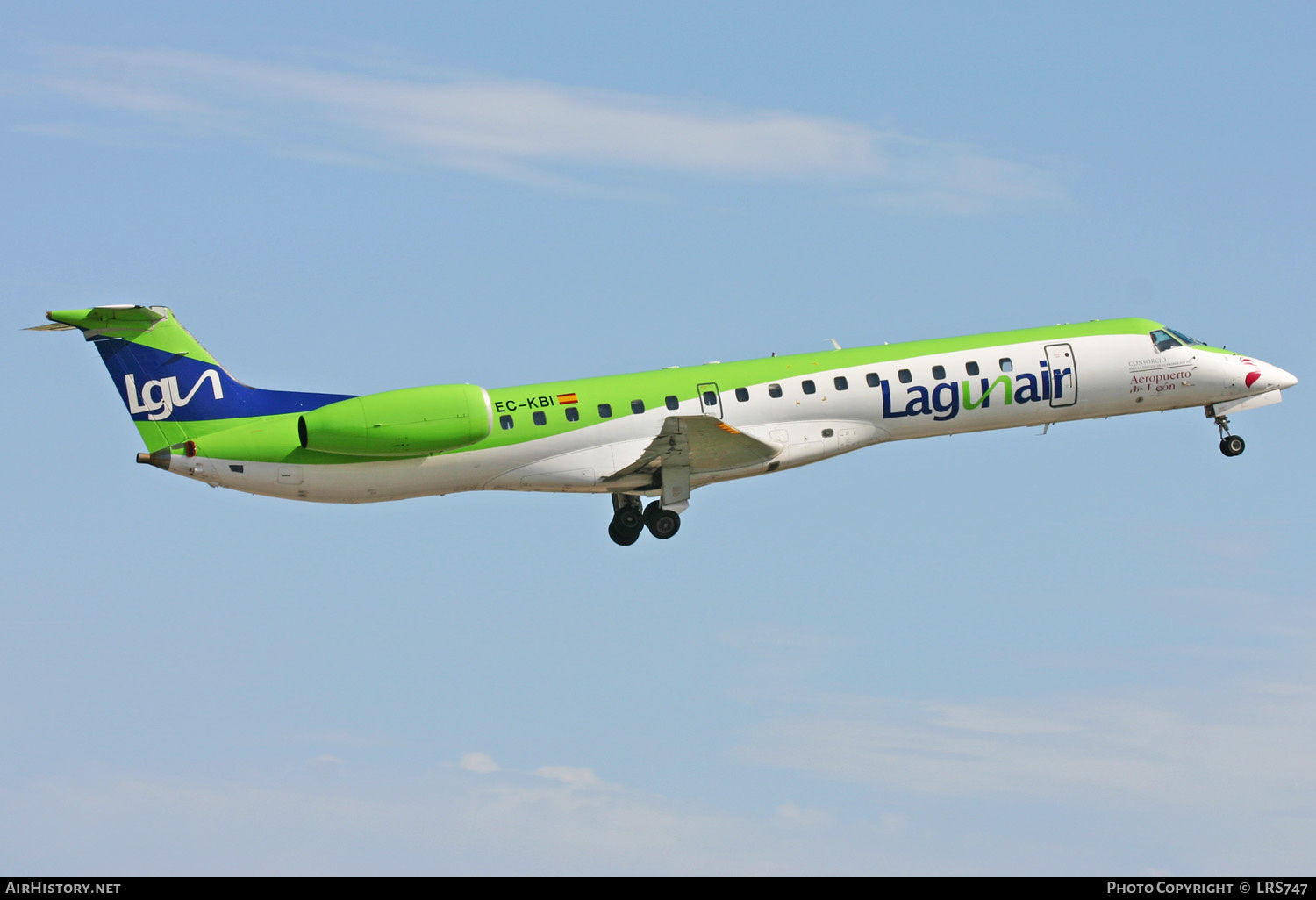 Aircraft Photo of EC-KBI | Embraer ERJ-145MP (EMB-145MP) | LagunAir Líneas Aéreas | AirHistory.net #283109