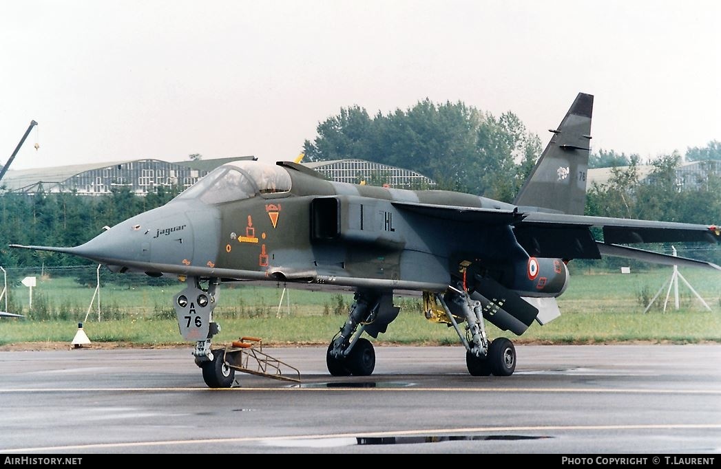 Aircraft Photo of A76 | Sepecat Jaguar A | France - Air Force | AirHistory.net #283114