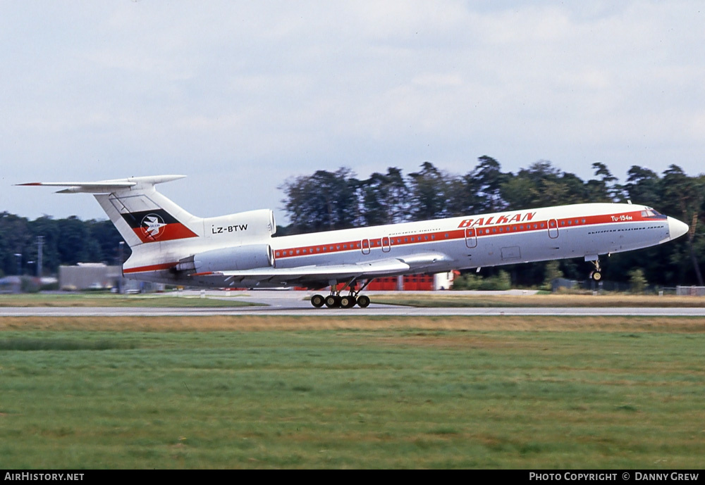 Aircraft Photo of LZ-BTW | Tupolev Tu-154M | Balkan - Bulgarian Airlines | AirHistory.net #283122