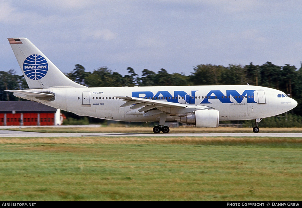Aircraft Photo of N803PA | Airbus A310-222 | Pan American World Airways - Pan Am | AirHistory.net #283125
