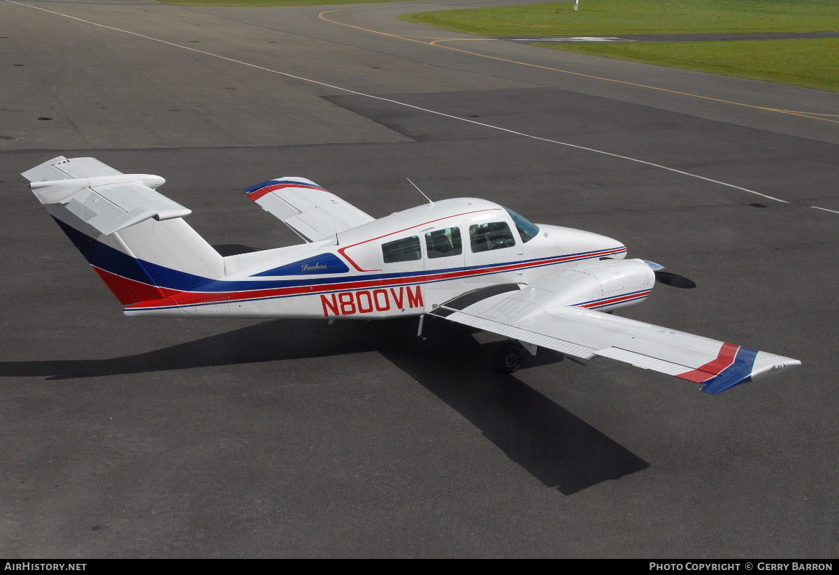 Aircraft Photo of N800VM | Beech 76 Duchess | AirHistory.net #283134